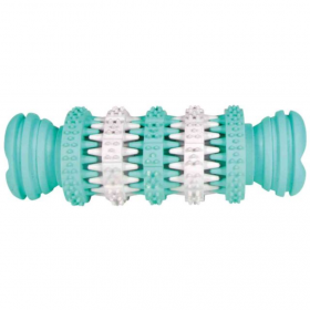 Дентална кучешка играчка Trixie Denta Fun bone кокалче от естествен каучук с аромат на мента 15 см